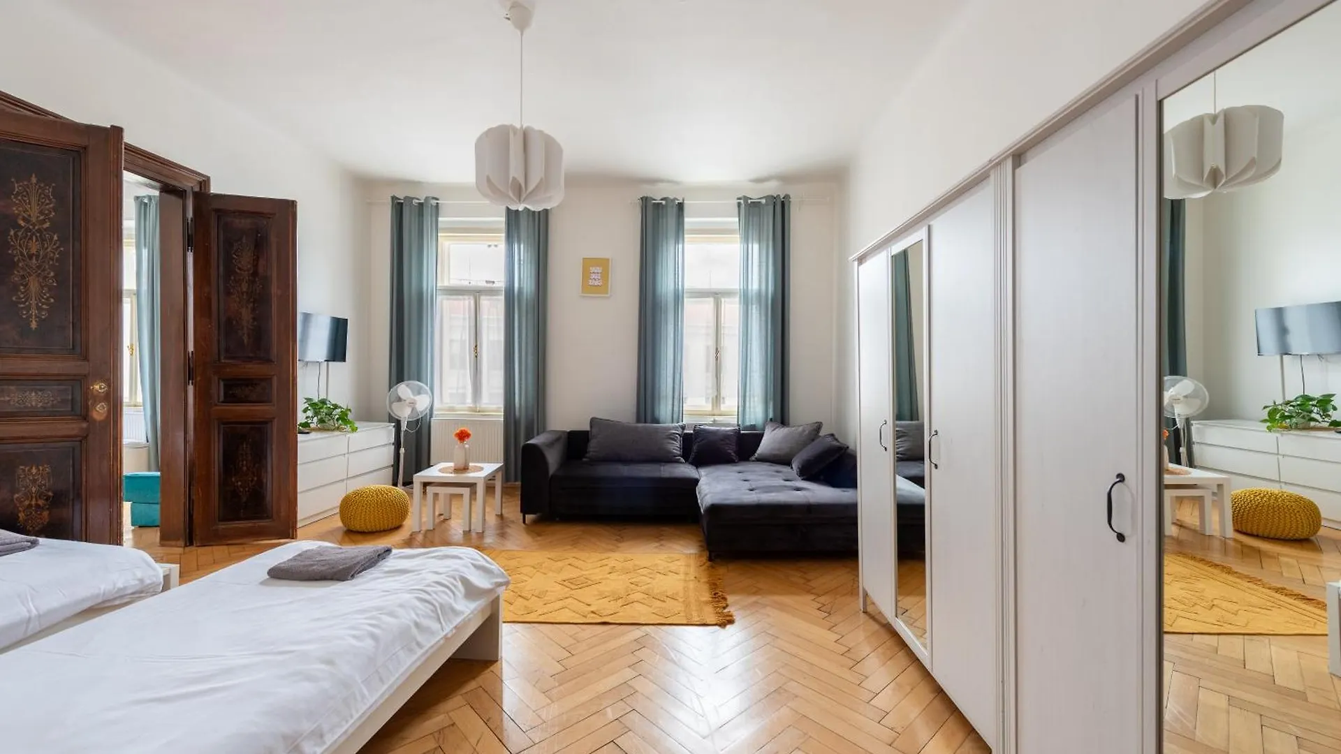 Lägenhetshotell Tesnov Residence Apartments Prag